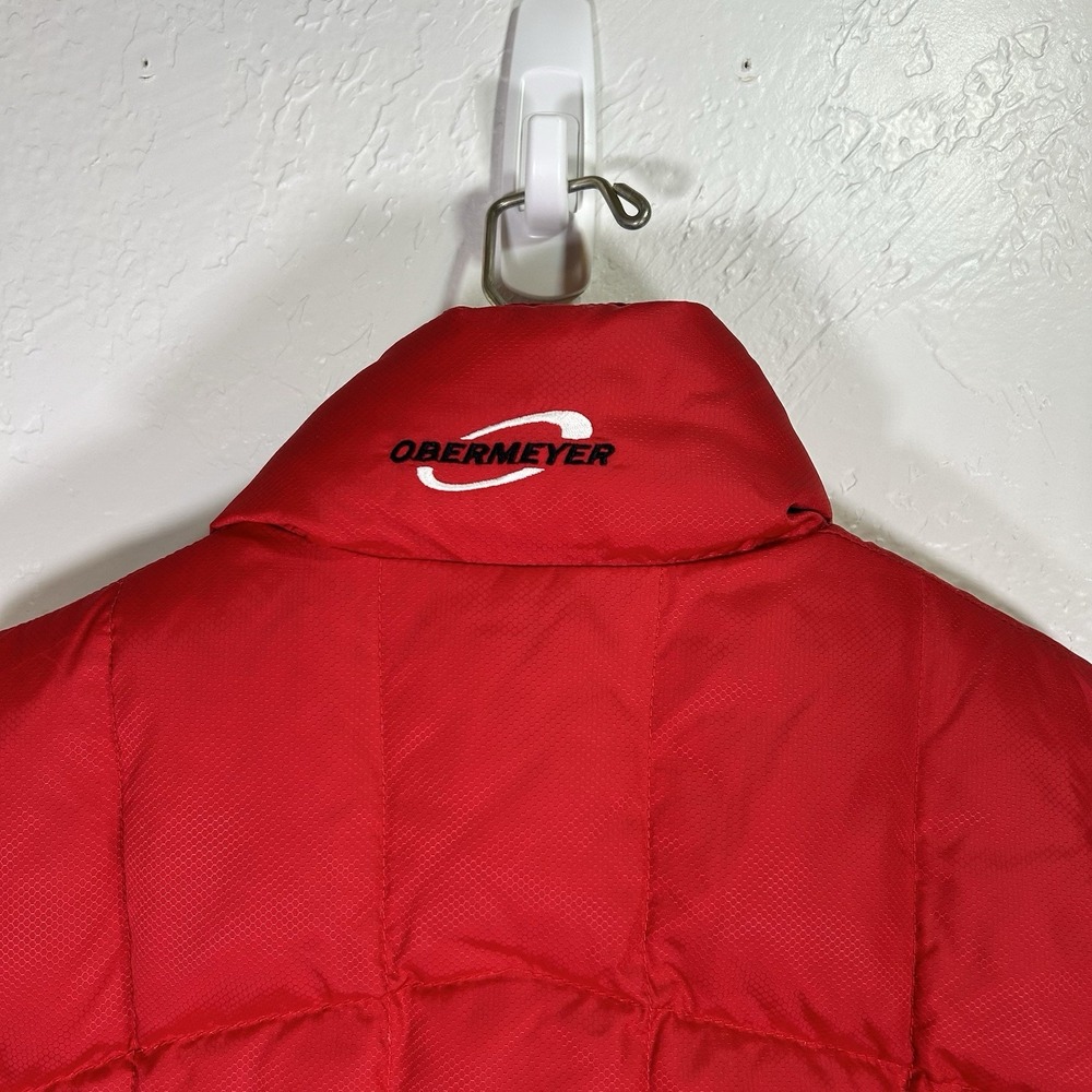 Vintage Obermeyer 61191‎ Down Fill Puffy Nylon Winter Ski Snow Vest Ladies 8 - Picture 6 of 9